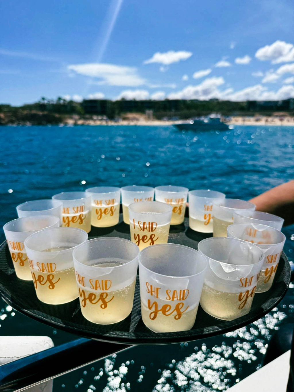 Yacht food and drink