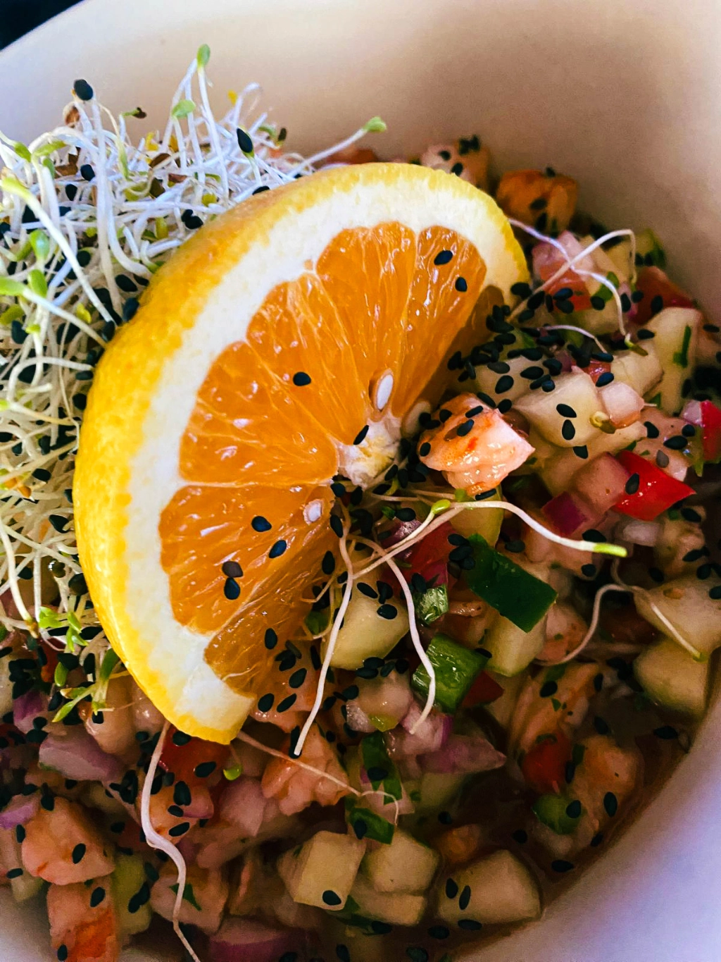 Yacht food and drink