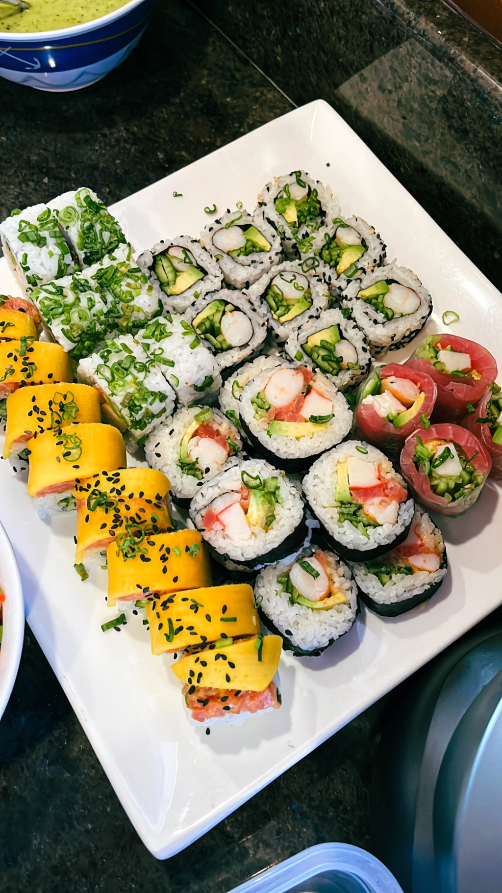 Yacht food and drink