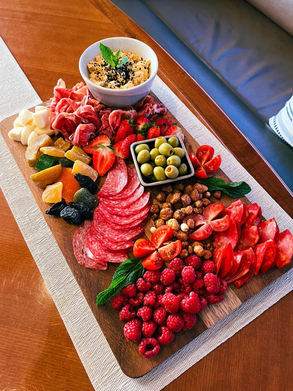 Yacht food and drink